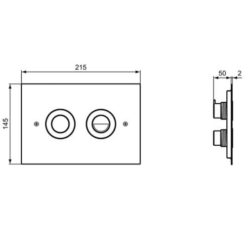 Oli Trend Inox Plate Polished Chrome OL0656504